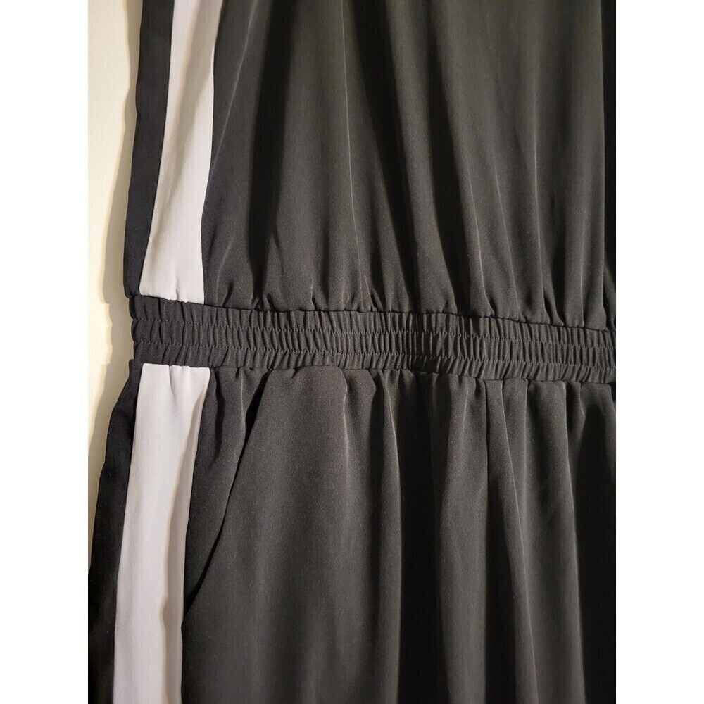 One Piece XL Black Side Grey Race Stripe Jumpsuit - Picture 3 of 8
